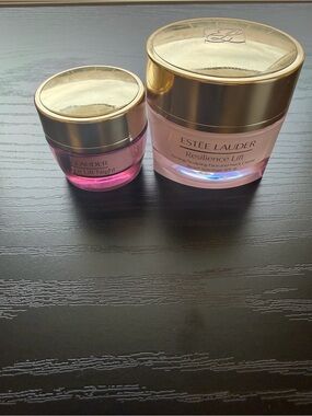 Estée Lauder Resilience Lift Face and Neck Cream, Set of 2 New without Box